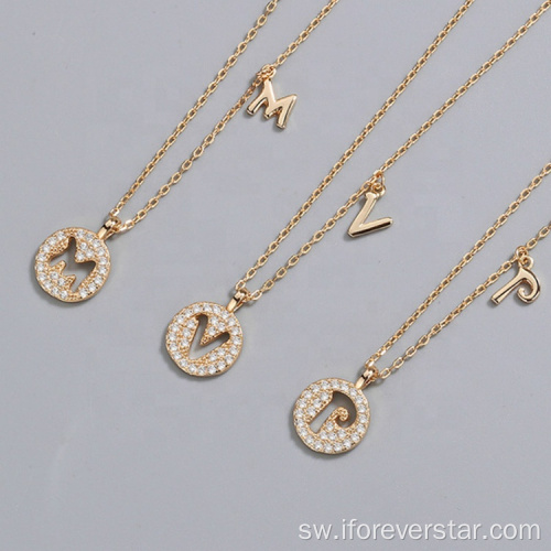 925 Sterling Silver Letters AZ Alphabet Pendant.